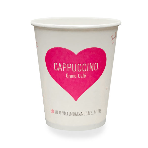 Plastic-free paper cups 200ml/300ml (Coffee To-Go)